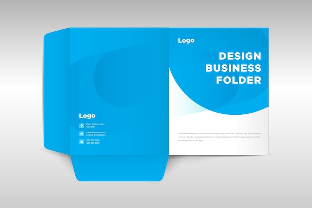 Business Folder Design for Files