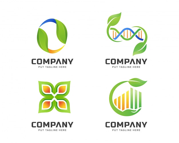 Business Green Nature, SPA Logo template Set