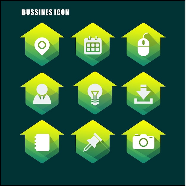 Business icon and home logo