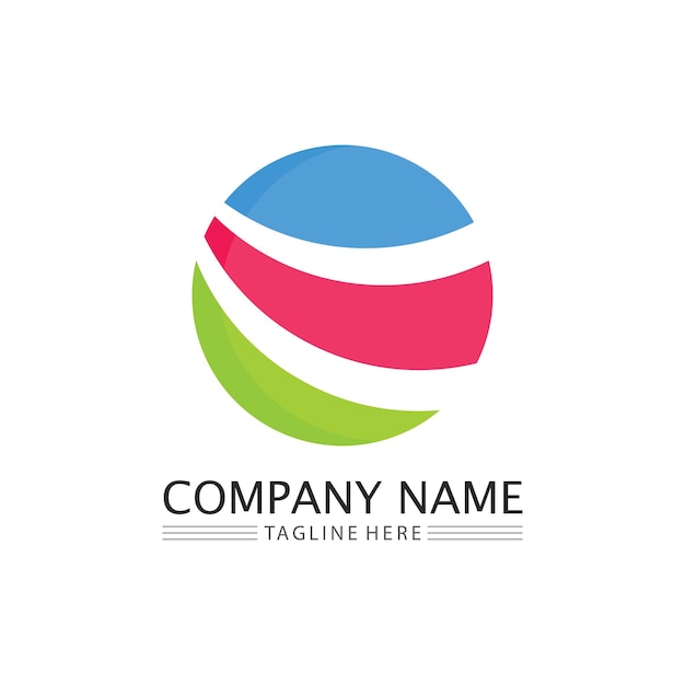 Business icon and logo design vector graphic