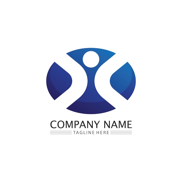 Business icon and logo design vector graphic