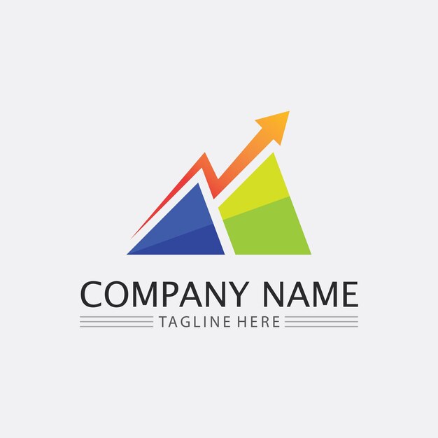 Business icon and logo design vector graphic