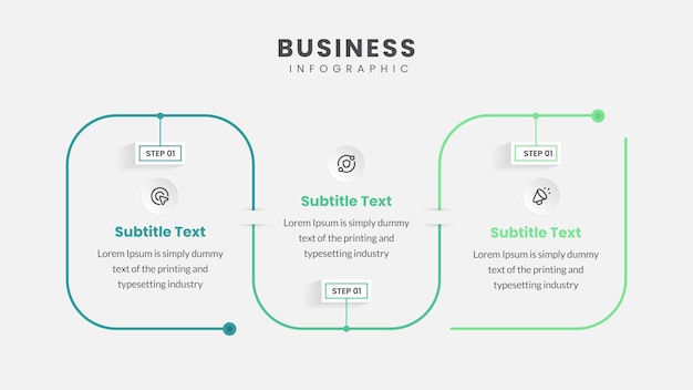 Business Infographic Design Template vector illustration