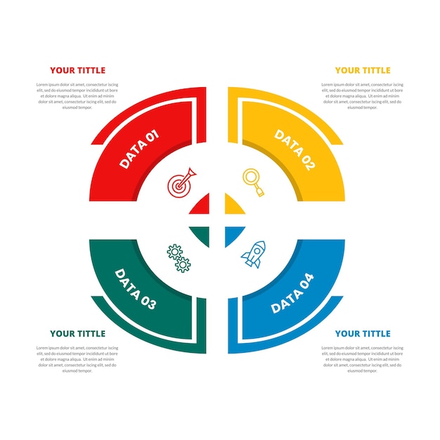 Business infographic element