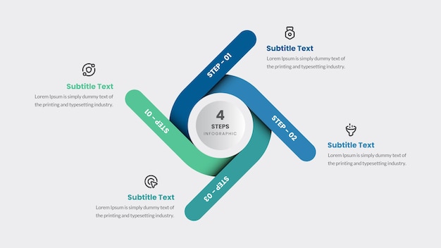 Business Infographic Presentation template Vector illustration