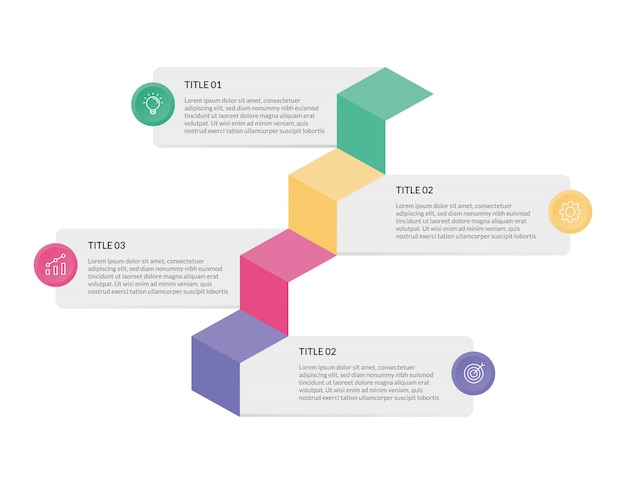 business infographic template for presentation