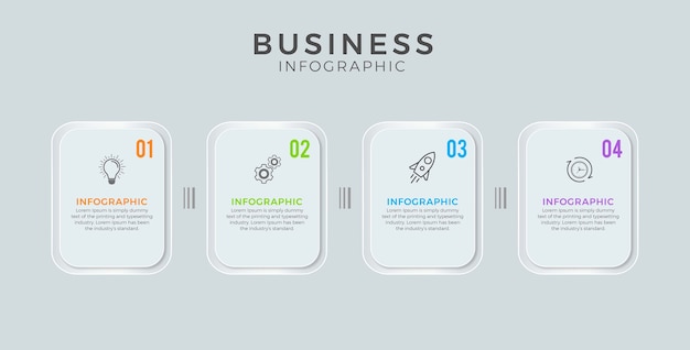 Business infographic template  