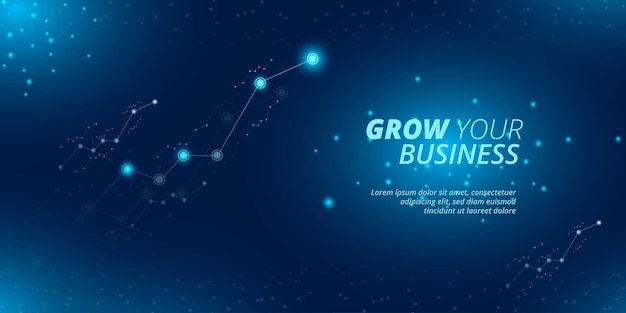 Business landing page new background design