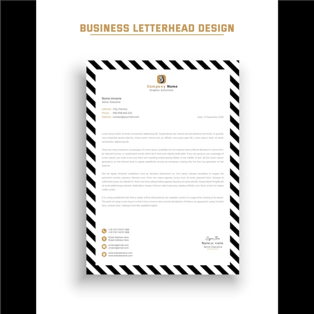 Business Letterhead Design Templates