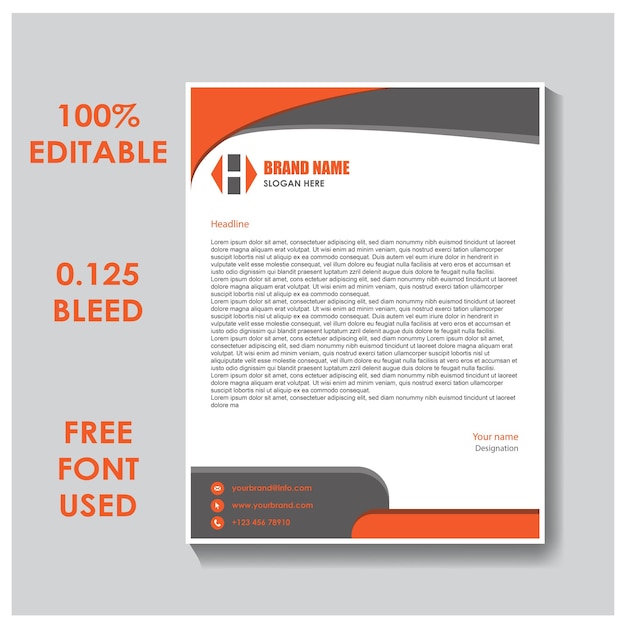 Business Letterhead Design