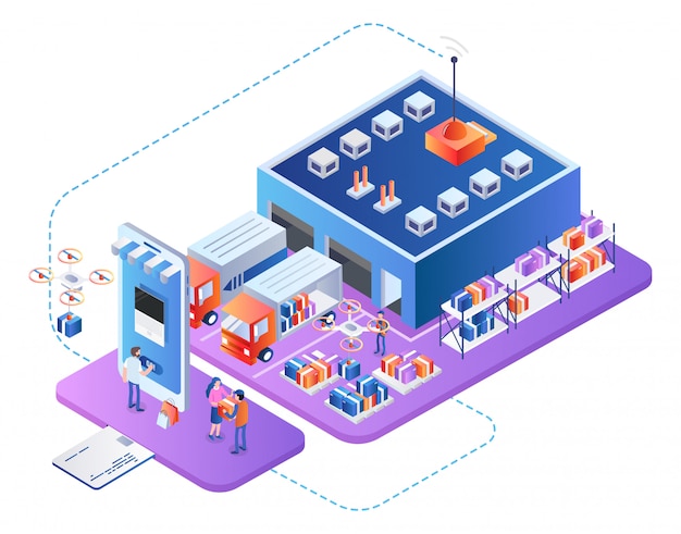 Business Logistics Service Company Supply Chain