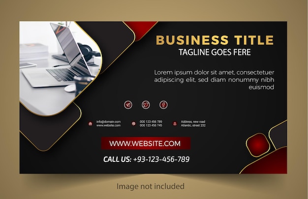 Business new banner template