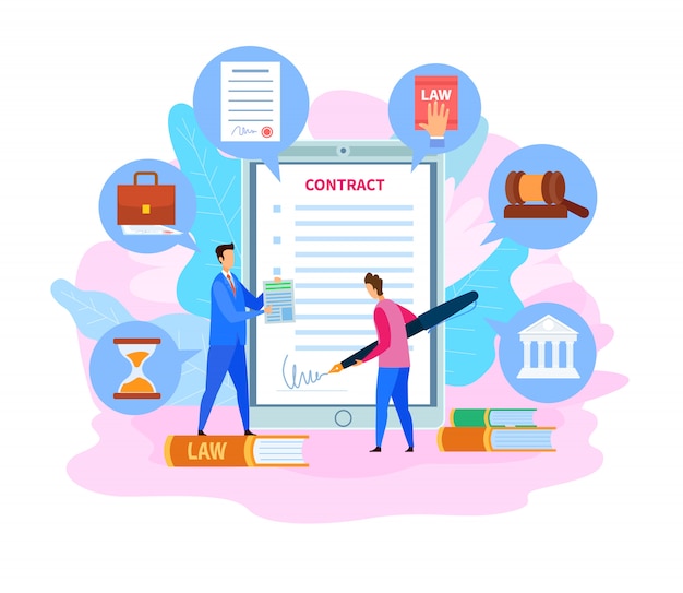 Business Partnership Contract, Cartoon Agreement