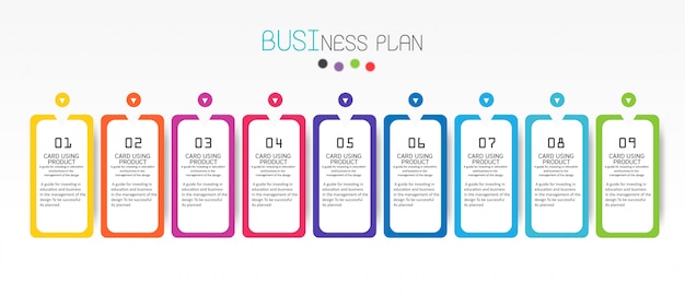 Business plan infographic 