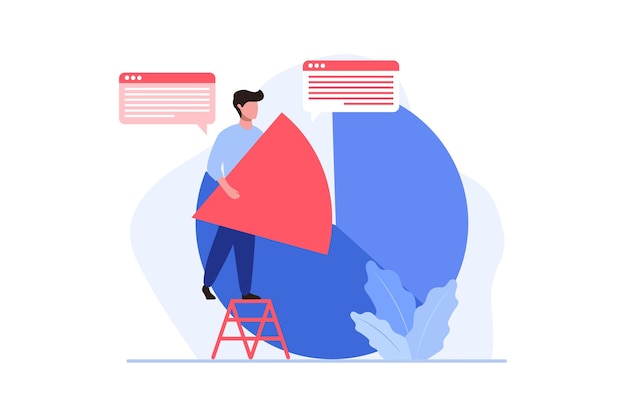 Business Planning Flat Design Illustration