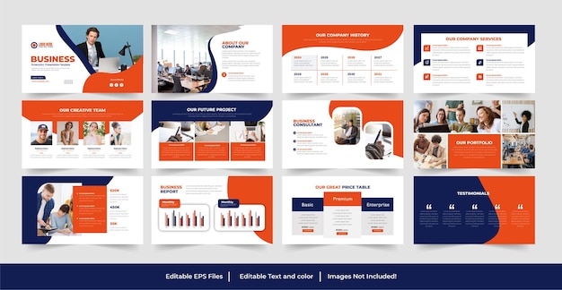 Business powerpoint presentation design