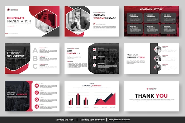 business Powerpoint Presentation template for promotion advertising flyer brochure product