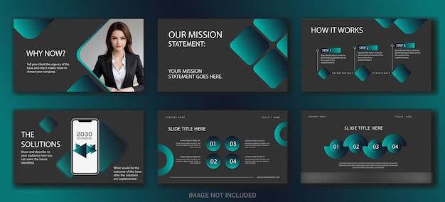 Business powerpoint presentation template