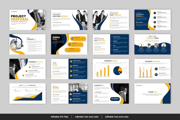 Business powerpoint presentation template