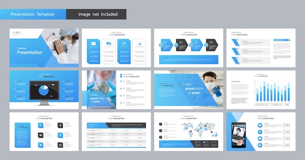 business presentation layout design template