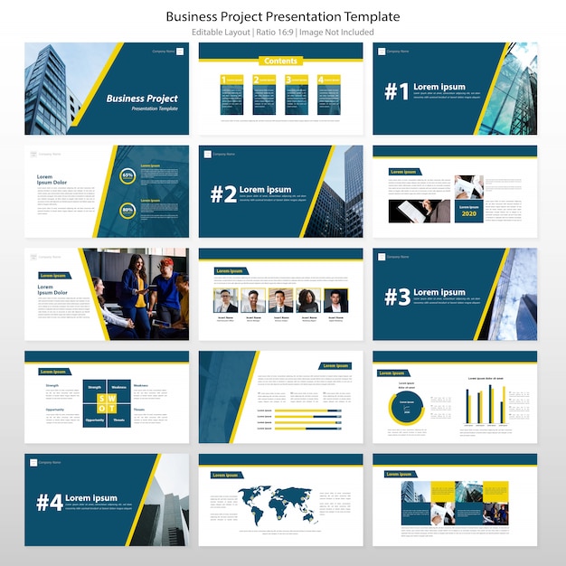 Business Project Presentation Template