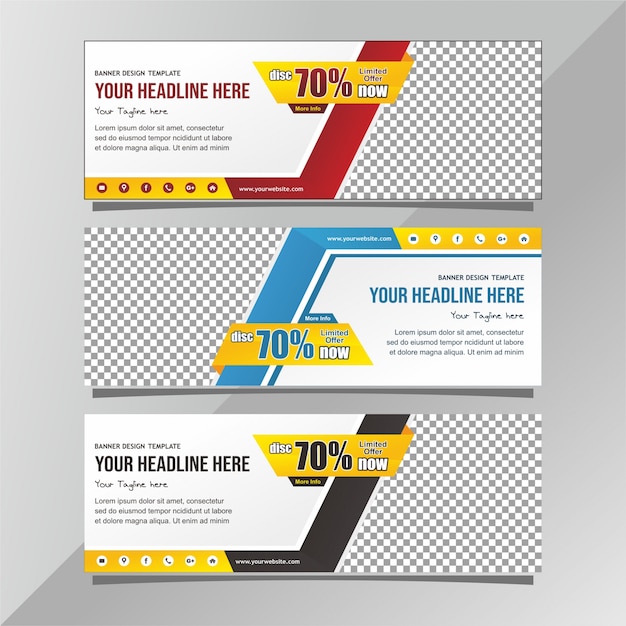 Business Promotional banner template