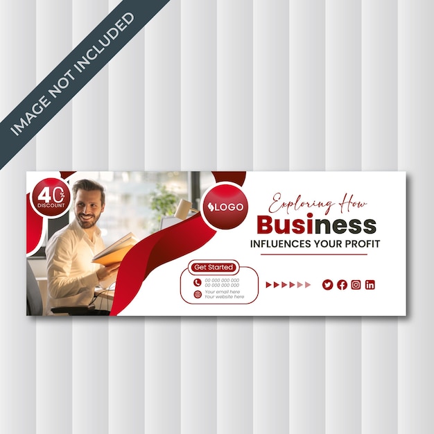 a business promotional cover for the business