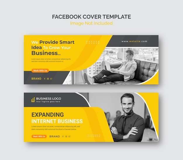 business promotional Facebook cove template