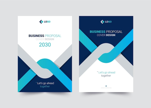 Business Proposal Cover Design Concepts adept to multipurpose Project