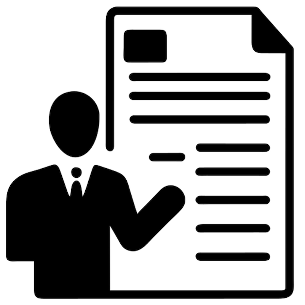 business proposal pictogram