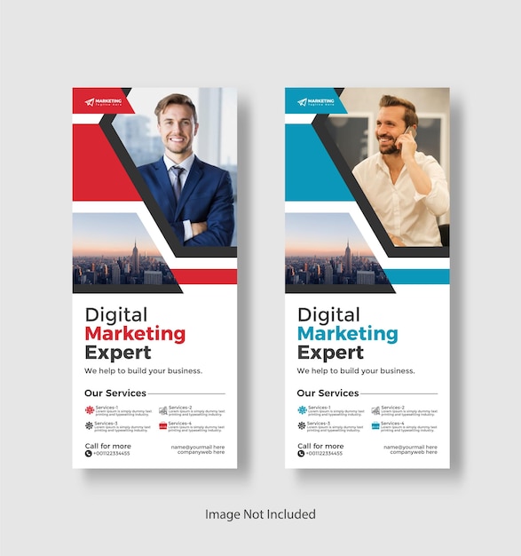 Business Roll Up Banner and Standee Business Corporate Banner Design Template