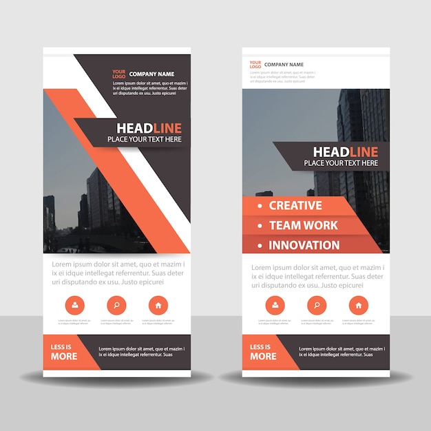 business roll up design