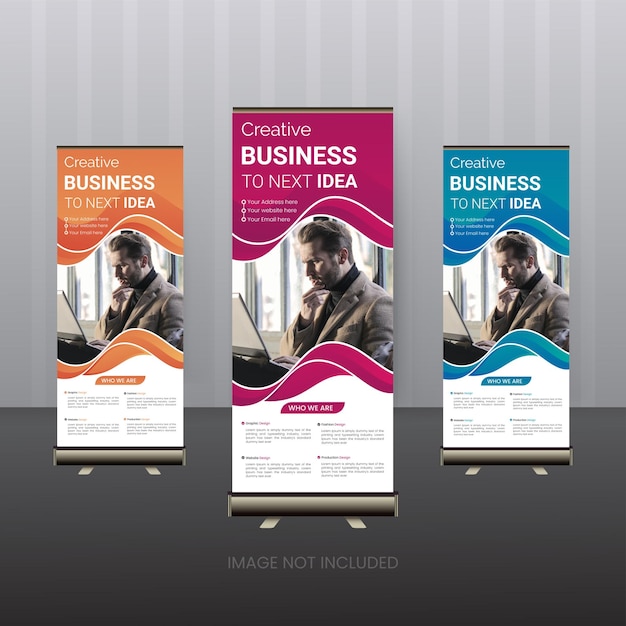 Business Rollup Banner Design Mordent