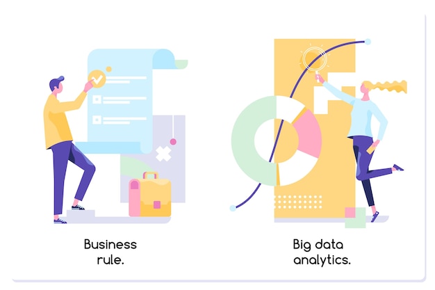 Business rule big data analytics application software data management