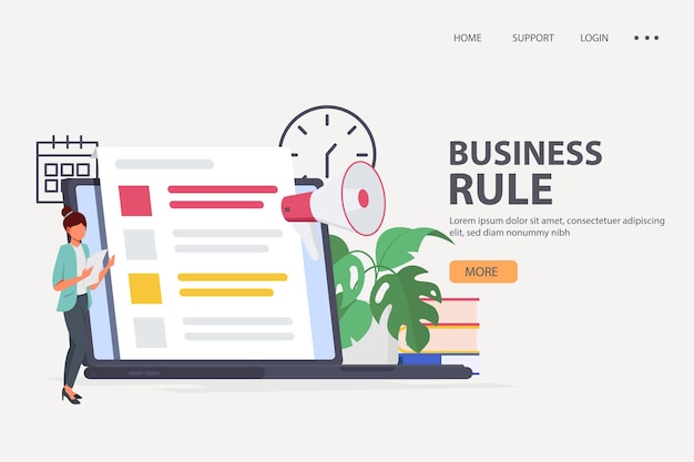 Business rules main company policy business regulation IT business analysis