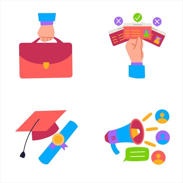 Business School Sticker Pack 1