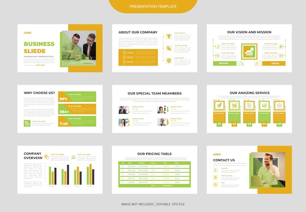 Business Slide PowerPoint Presentation Template