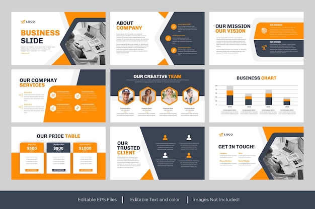 Business slide PowerPoint Template