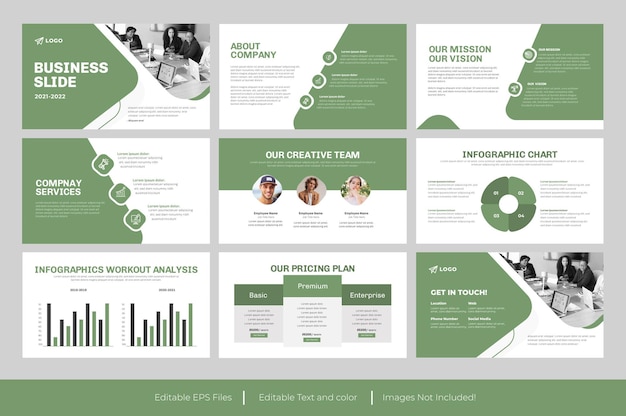 Business Slide Presentation Template