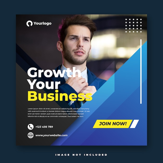 Business Social media instagram feed post banner