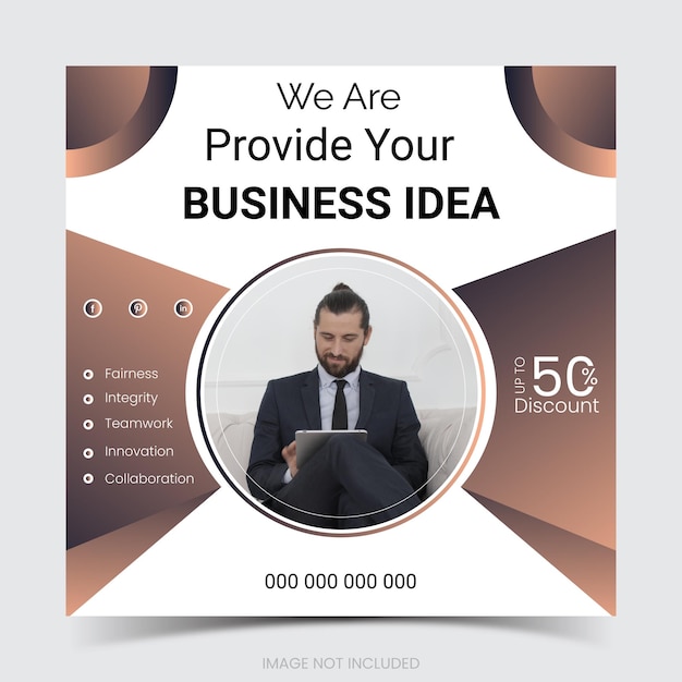 business social media post design