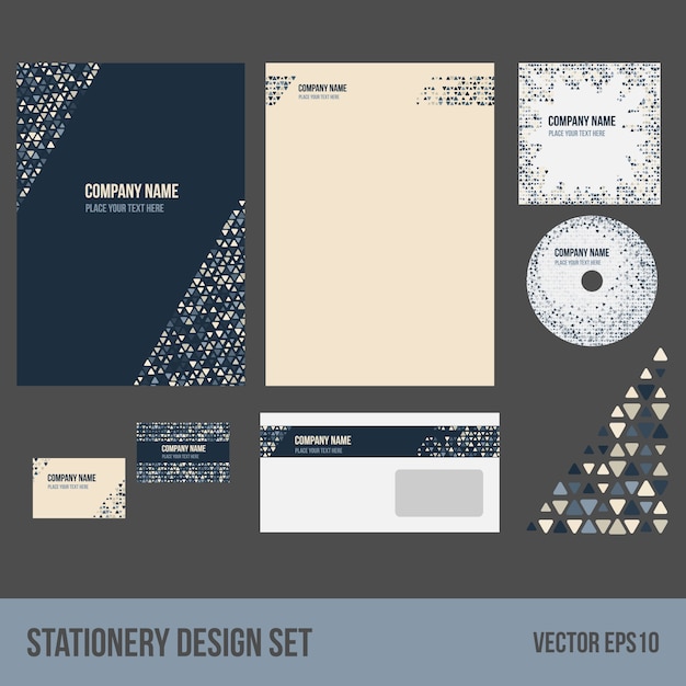 Business stationery design