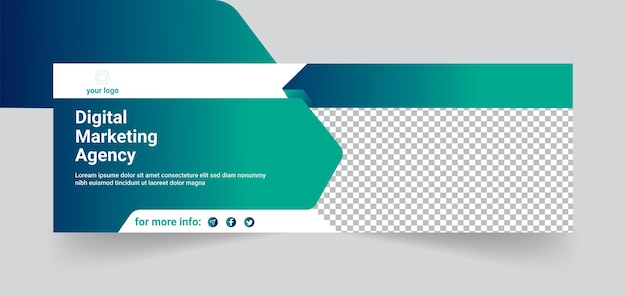 business web banner template design