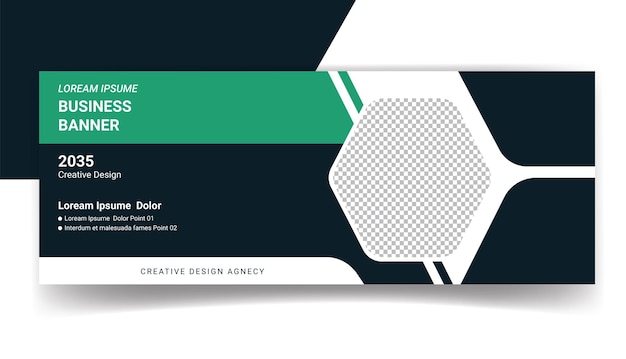 business web banner template design