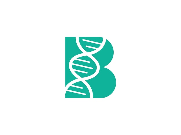 Butterfly DNA logo design vector template