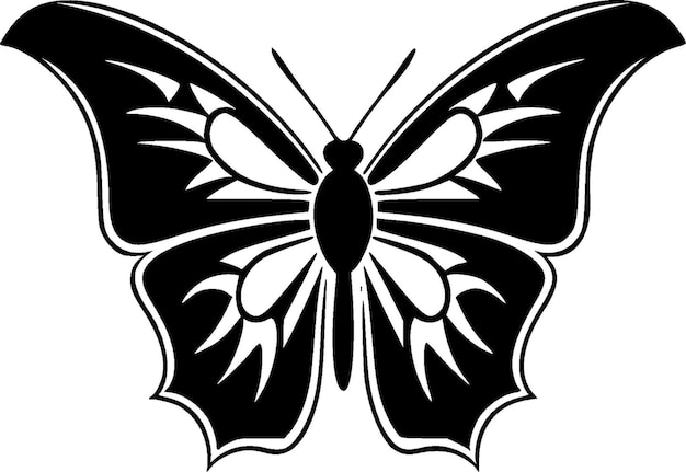 Butterfly High Quality Vector Logo Vector illustration ideal for Tshirt graphic