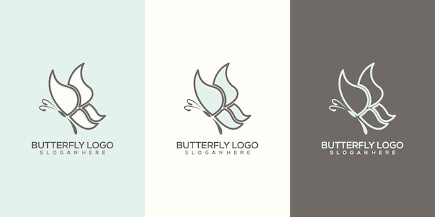  butterfly logo template