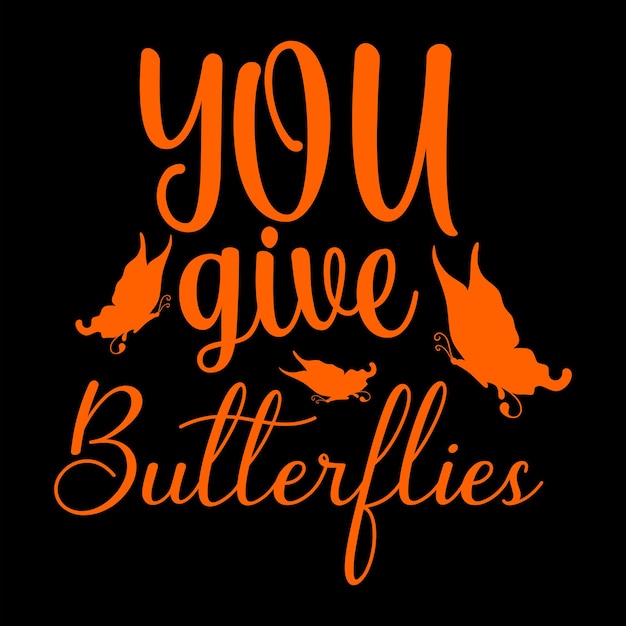 butterfly t shirt design Vector file