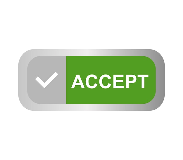 Button accept