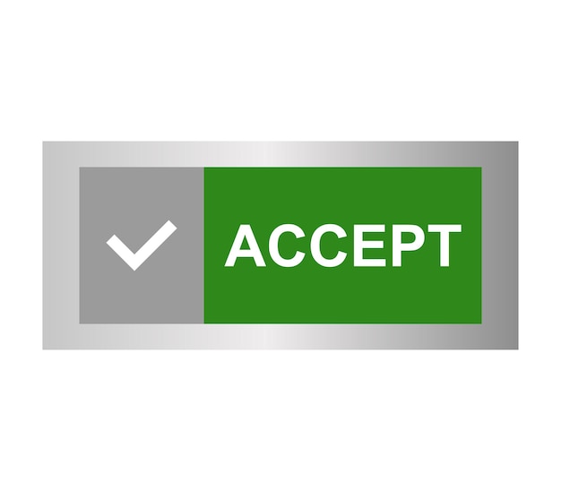 Button accept